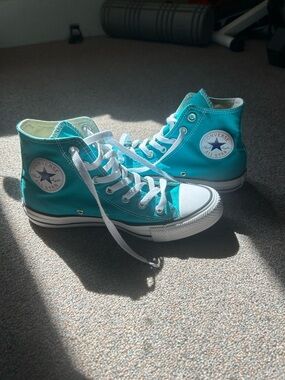 Classic All Star Chuck Taylor Teal High Top Converse